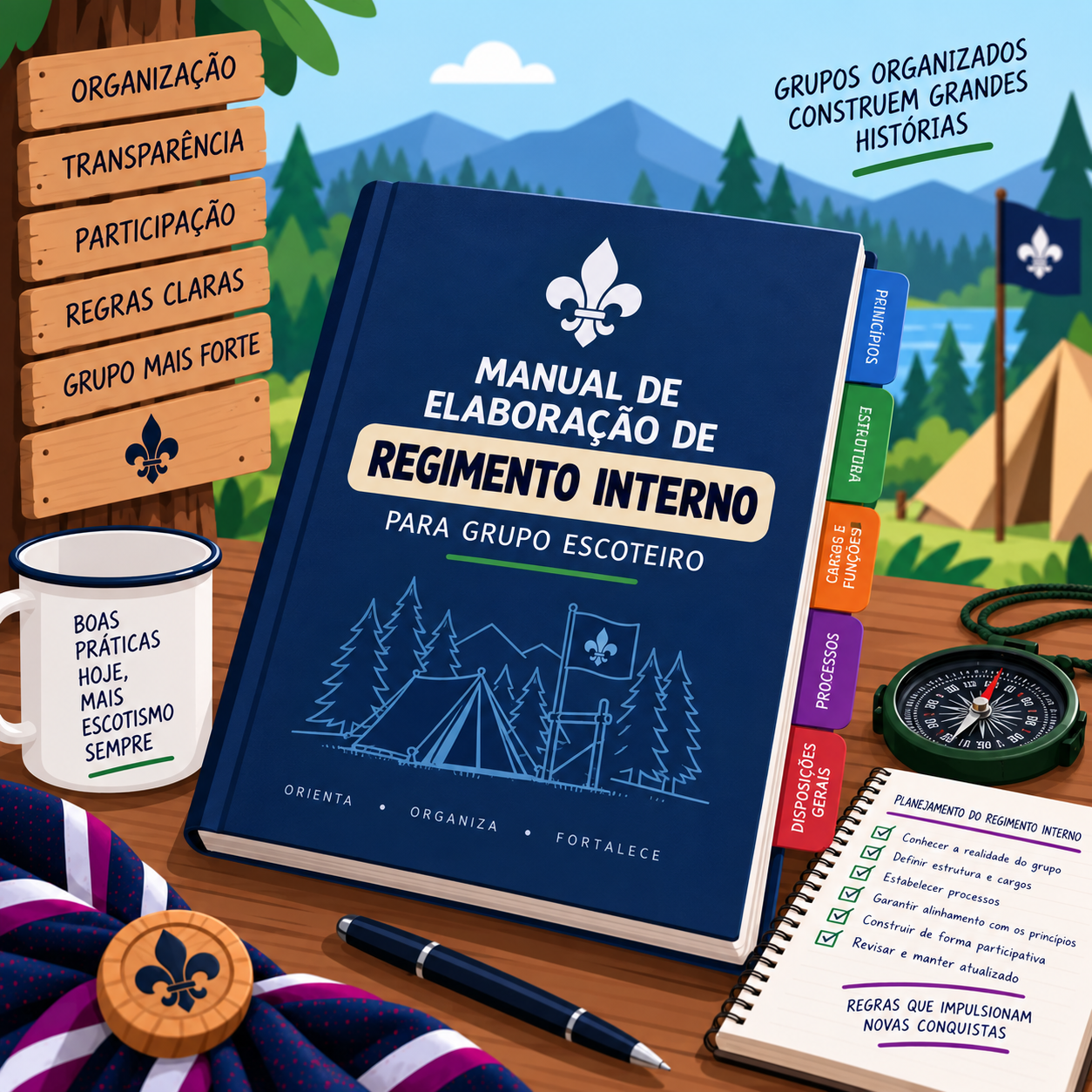 Manual de Elaboração de Regimento Interno para Grupos Escoteiros